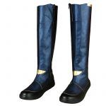 Movie Ending Game Cosplay Costume Superheroine Captain Carol Danvers Blue Length Boots