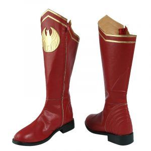 Men The Boys Season 1 Cosplay Costume Hero The Homelander Red Long Boots