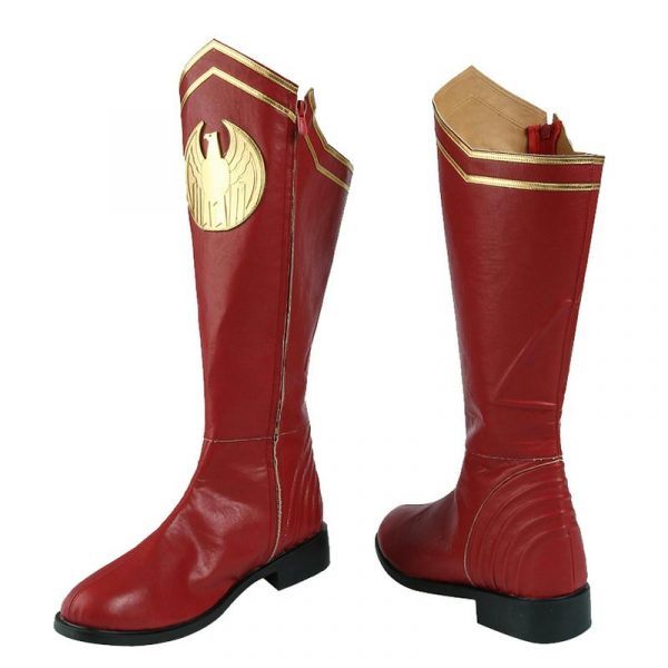 Men The Boys Season 1 Cosplay Costume Hero The Homelander Red Long Boots