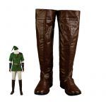 Adult Men Game Twilight Princess Cosplay Costume Link Role-playing Boots