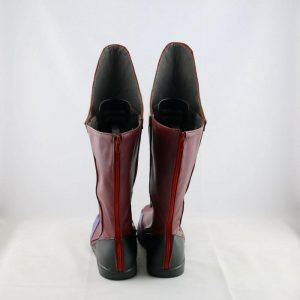 Halloween Adult Men Cosplay Superhero Costume Vision Boots