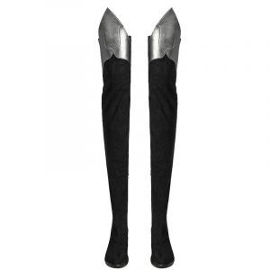 Superheroine Queen Maeve Knee Length Cosplay Boots For Women