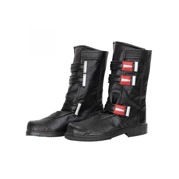 Gotham Knight Cosplay Costume Superhero Red Hood Boots