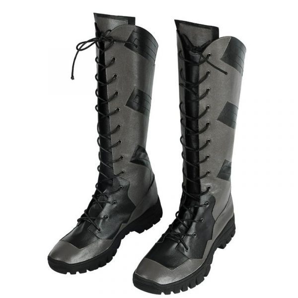 Adult Men Falcon And The Winter Cosplay Costume Soldier Bucky Barnes Long Boots