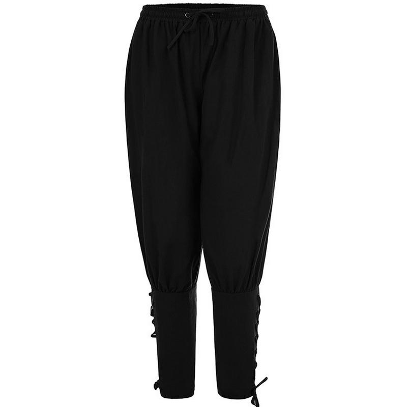 Medieval Cosplay Long Pants Renaissance Loose Pants