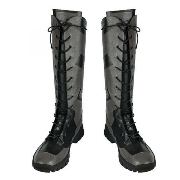 Adult Men Falcon And The Winter Cosplay Costume Soldier Bucky Barnes Long Boots