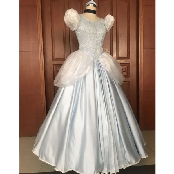 Anime Princess Cinderella Role-playing Party Dress Fancy Adult Women Ball Gown