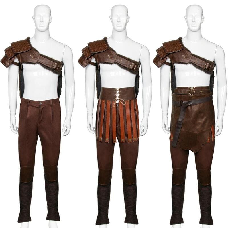 Game God Of War Kratos Cosplay Suits High Grade Full Set God Of War 4 Kratos SPARTAN WARRIOR