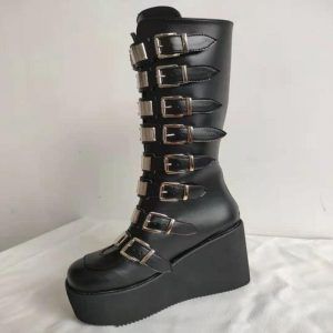 Including: One pair of boots Material: PU Delivery Date: Processing time (5-25 days) + Shipping time (7-45 days), please make your order in advance by your deadline. Size chart guide: Click here! Get more information please contact us before place order.