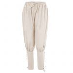 Medieval Cosplay Long Pants Renaissance Loose Pants