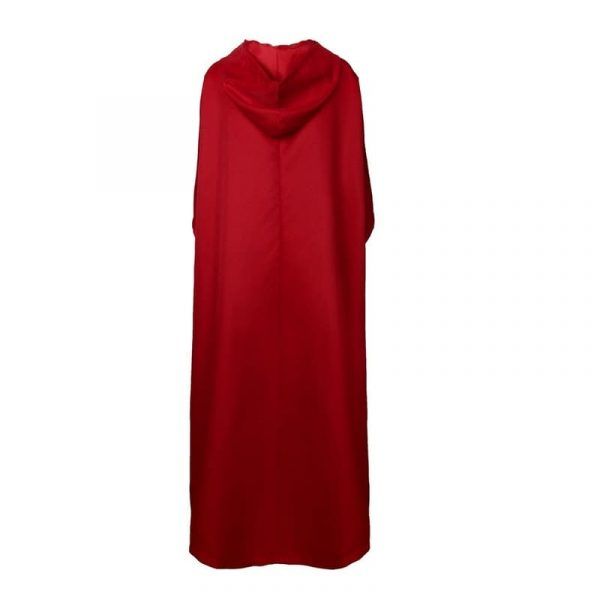 The Handmaid’s Tale Cloak Handmaid Offred Women Cosplay Dark Red Cloak