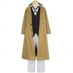 Anime Bungo Stray Dogs Dazai Osamu Cosplay Costume