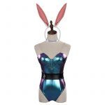 LoL Ahri KDA Cosplay Costume Bunny Girls Dress Jumpsuit Outfits