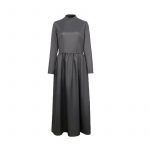 The Handmaid’s Tale S3 Handmaid Offred Green Cloak Cape Long Sleeve Dress with Hat