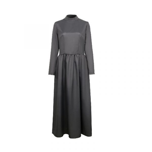 The Handmaid’s Tale S3 Handmaid Offred Green Cloak Cape Long Sleeve Dress with Hat