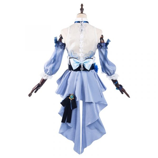 Genshin Impact Qin Cosplay Costume Swimwear Outfits