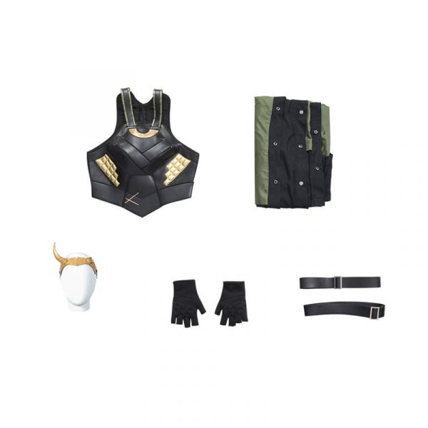 Loki Sylvie Role-playing Outfit Halloween Party Clothes Accessories
