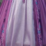 Princess Rapunzel Cosplay Costume Adult Women Fashion Purple Dress (2)