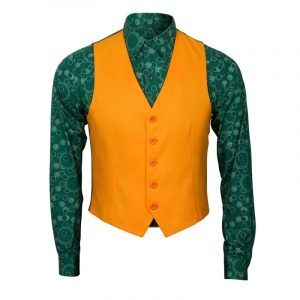 Horror Movie Cosplay Joaquin Phoenix Arthur Fleck Costume Vest Shirt
