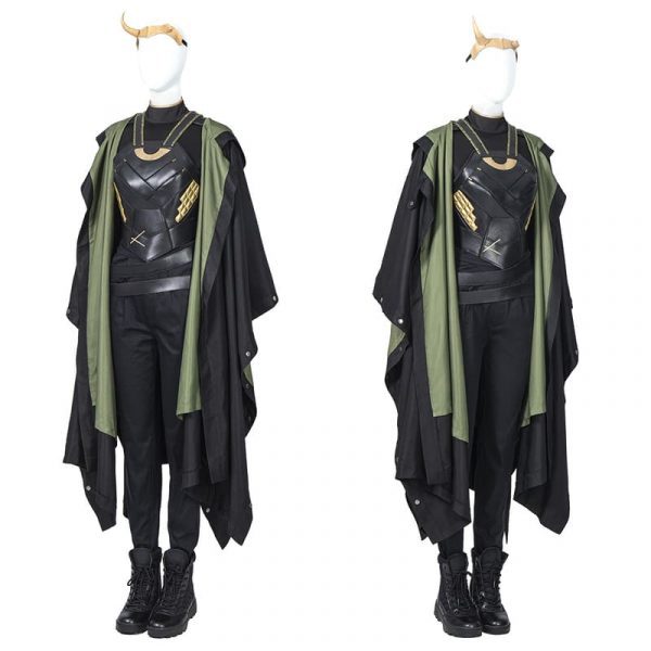 Loki Sylvie Role-playing Outfit Halloween Party Clothes Accessories