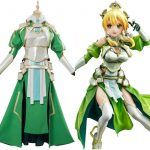 Anime Sword Art Online SAO Leafa Suguha Kirigaya Cosplay Costume Uniform
