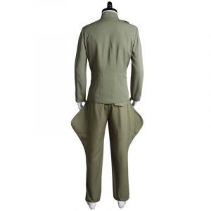 Star Cosplay Wars Imperial Officer Costume Olive Green Uniform Outfit Adult Men