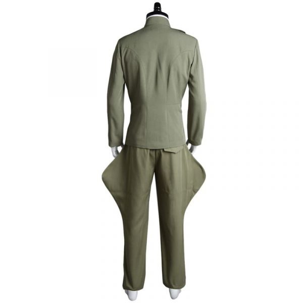 Star Cosplay Wars Imperial Officer Costume Olive Green Uniform Outfit Adult Men