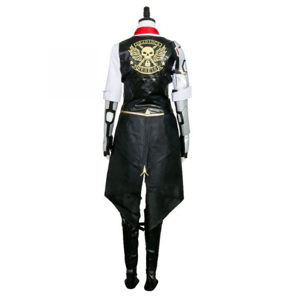 Hero Ashe Cosplay Costumes for Adult Women Game Overwatch OW Elizabeth Caledonia Ashe Full Suit