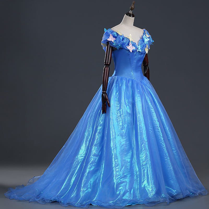 open lace back dress DP453 - Cinderella