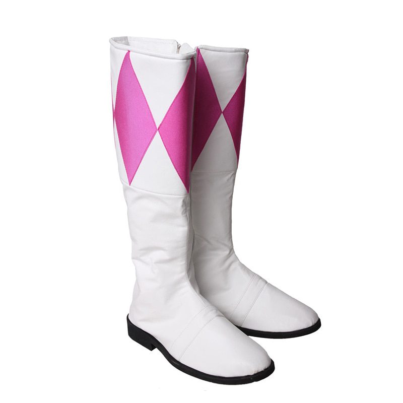 Adult Women Ranger Heroes Pink And Yellow Boots