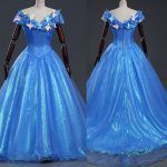 Movie Cinderella Butterfly Princess Dress Fantasy Cosplay Costume Adult Women Evening Party Dresses