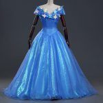 Movie Cinderella Butterfly Princess Dress Fantasy Cosplay Costume Adult Women Evening Party Dresses