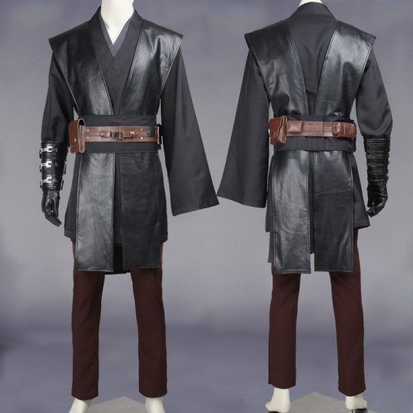 Adult Men Star Jedi Cosplay Costume Anakin Skywalker Clothes