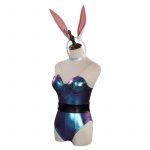 LoL Ahri KDA Cosplay Costume Bunny Girls Dress Jumpsuit Outfits