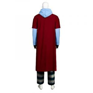 Thor Costume for Adult Men Endgame Fat 4 Full Set Red