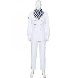 Danganronpa Kokichi Oma Cosplay Costumes White Suit