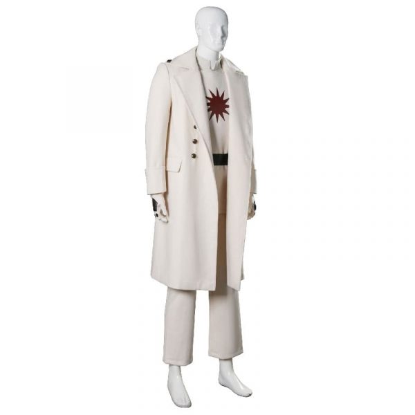 TV Play Raised by Wolves Marcus Cosplay Costume High Grade Full Set White