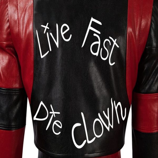 Movie Suicide 2 Joker Girl  Cosplay Costume Quinzel Fashion Jacket
