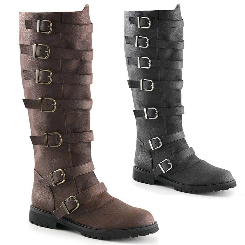 PU Leather Warrior Women Cosplay Fancy Boot