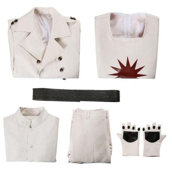 TV Play Raised by Wolves Marcus Cosplay Costume High Grade Full Set White