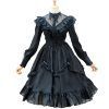 Gothic Wedding Bride Lolita Dress Midi Fairy