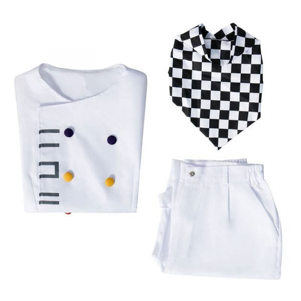 Danganronpa Kokichi Oma Cosplay Costumes White Suit