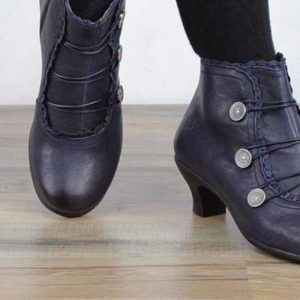 Medieval Steampunk Leather Shoes For Women Samurai Knight Pirate Cosplay Gothic Goth Punk Retro