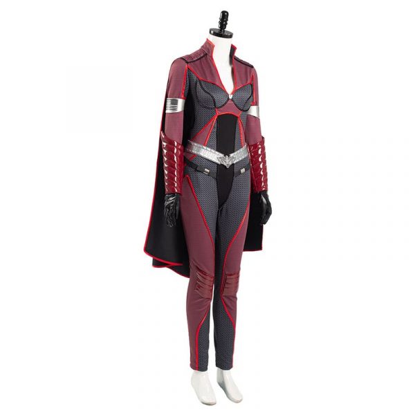 The Boys Season 2 Stormfront Cosplay Costume Women Jumpsuit Cloak