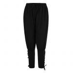 Medieval Cosplay Long Pants Renaissance Loose Pants