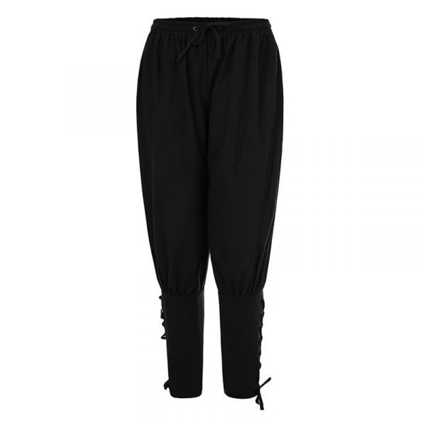 Medieval Cosplay Long Pants Renaissance Loose Pants