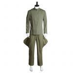 Star Cosplay Wars Imperial Officer Costume Olive Green Uniform Outfit Adult Men
