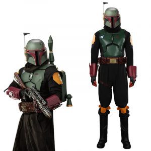 Boba Fett Cosplay Costume Outfits Men Custom Made