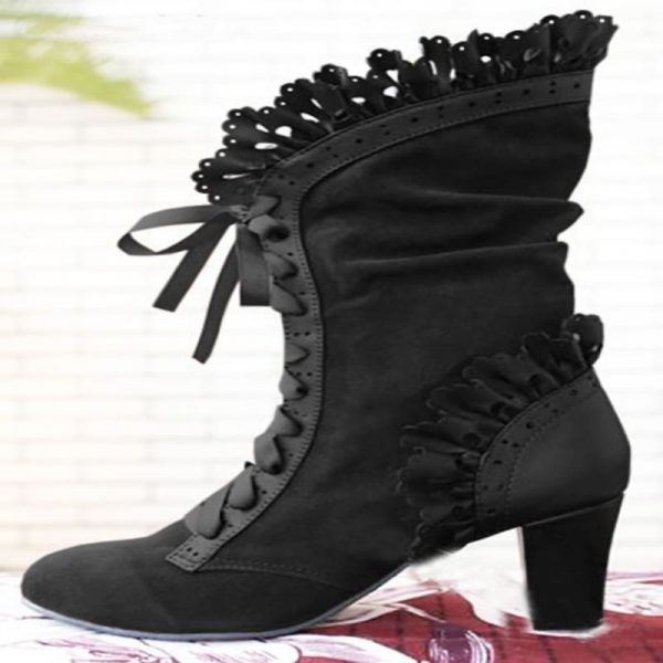 Renaissance Medieval Victorian Steampunk Cosplay Boots