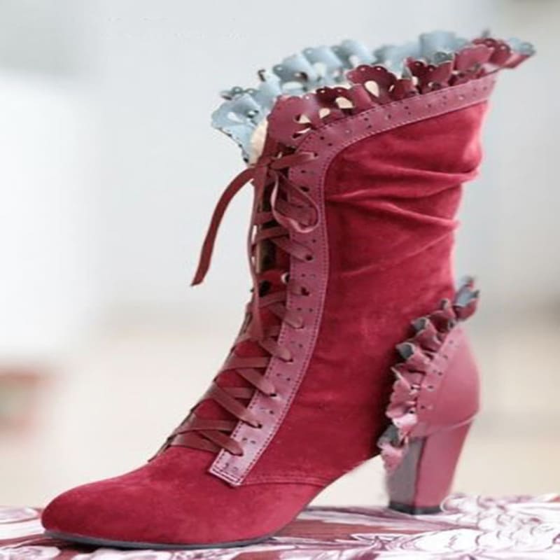 Renaissance Medieval Victorian Steampunk Cosplay Boots